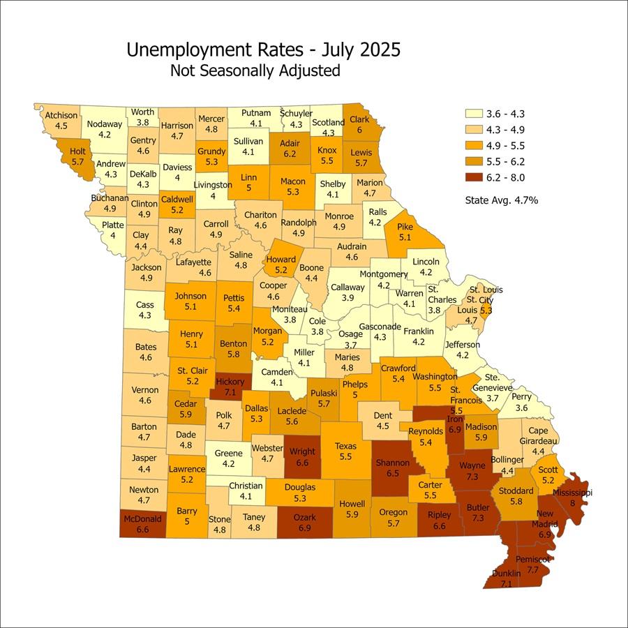 Unemployment Rates Map Jpg Image